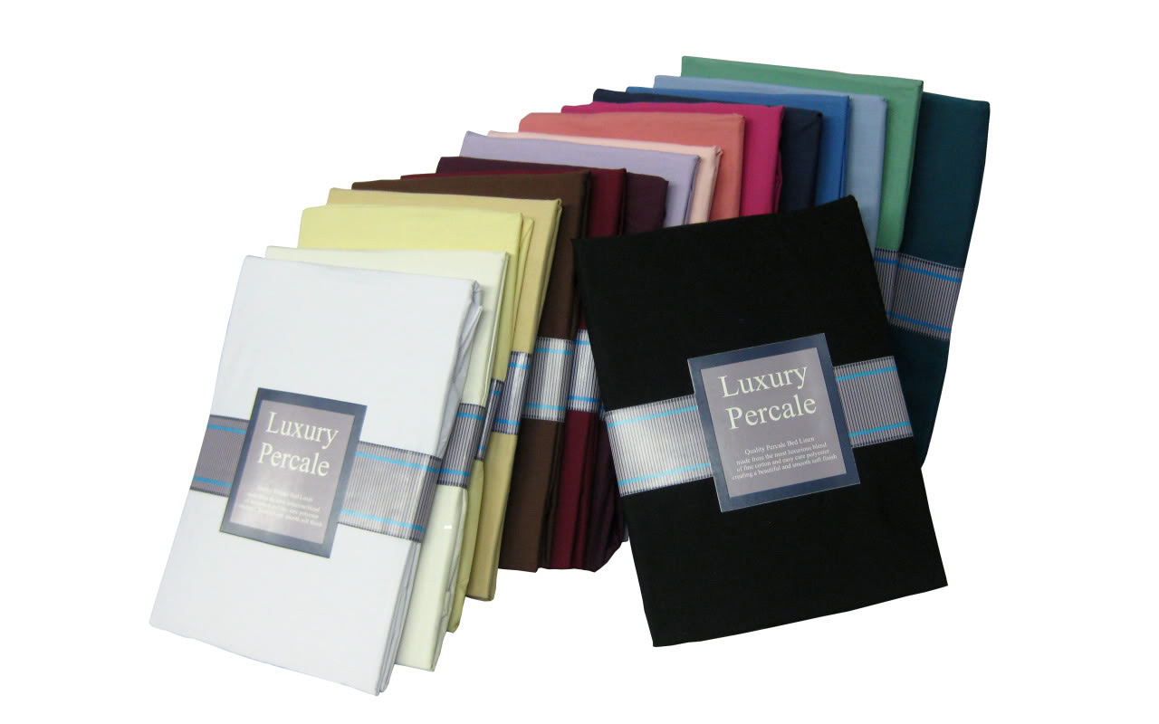 Hospitality linen — percale weaves
